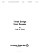 Three Songs from Sussex Concert Band sheet music cover